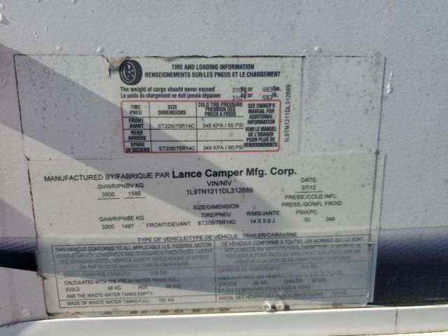 2013 LANCIA CAMPER #3316846662