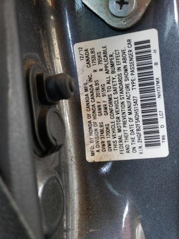2013 HONDA CIVIC LX - 2HGFB2F54DH515427