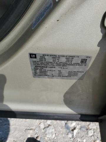 2015 CHEVROLET EQUINOX LS 2GNALAEK4F1132579