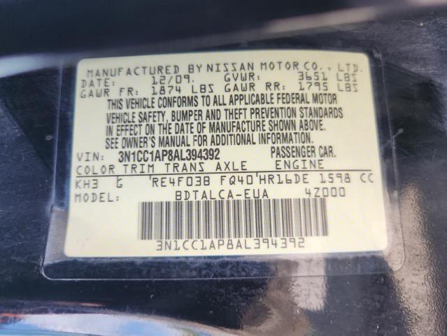 2010 NISSAN VERSA S - 3N1CC1AP8AL394392