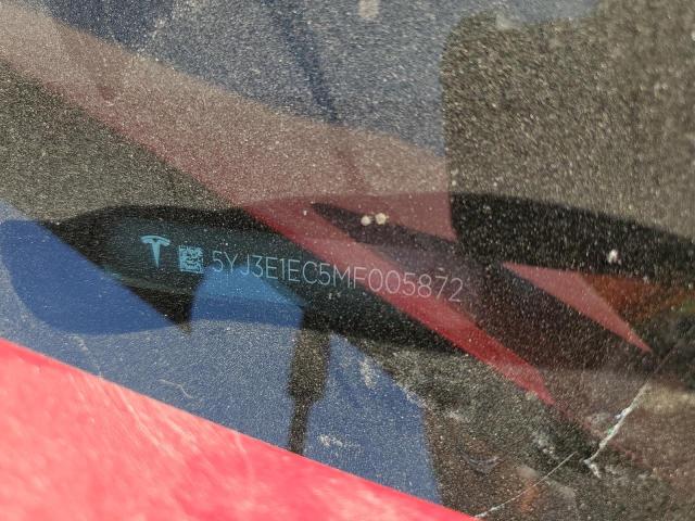 2021 TESLA MODEL 3 5YJ3E1EC5MF005872
