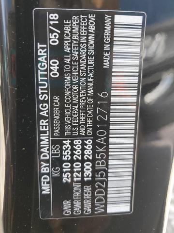 2019 MERCEDES-BENZ CLS 450 - WDD2J5JB5KA012716