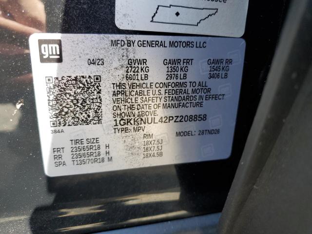 2023 GMC ACADIA SLT 1GKKNUL42PZ208858