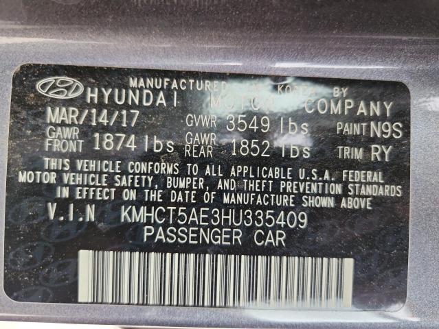 2017 HYUNDAI ACCENT SE - KMHCT5AE3HU335409
