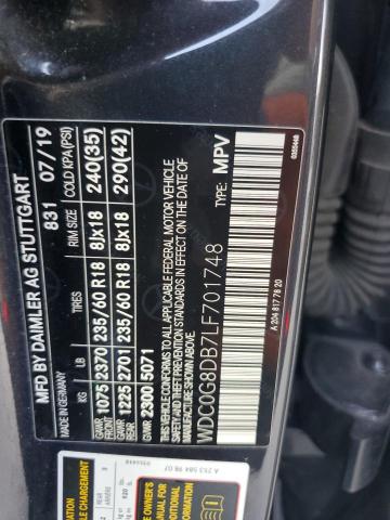 2020 MERCEDES-BENZ GLC 300 WDC0G8DB7LF701748