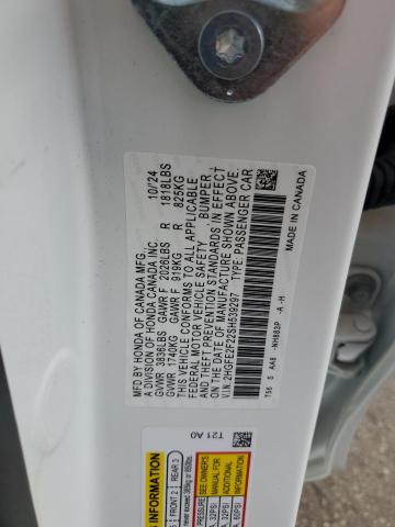 2025 HONDA CIVIC LX 2HGFE2F22SH539297