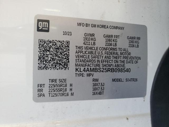 2024 BUICK ENCORE GX KL4AMBS25RB098540