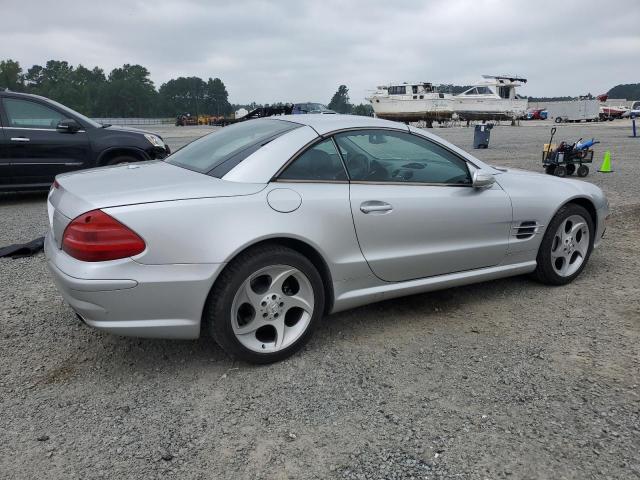 MERCEDES-BENZ SL 500 2005 silver roadster gas WDBSK75F95F104935 photo #4