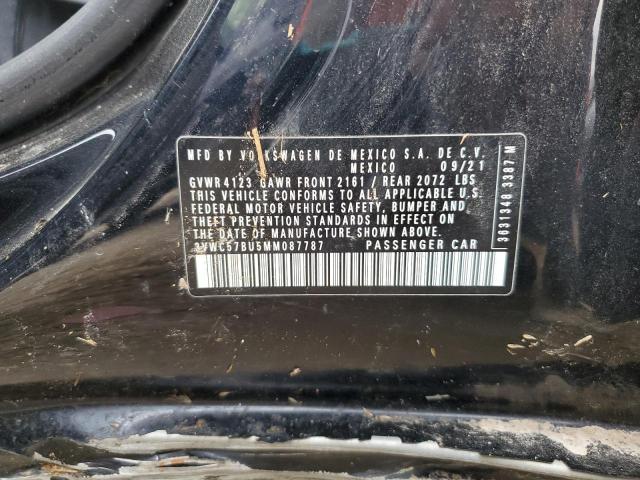 2021 VOLKSWAGEN JETTA S - 3VWC57BU5MM087787