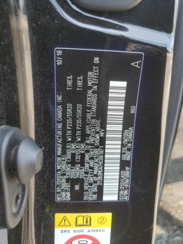 2017 LEXUS RX 350 BASE 2T2BZMCA7HC061871
