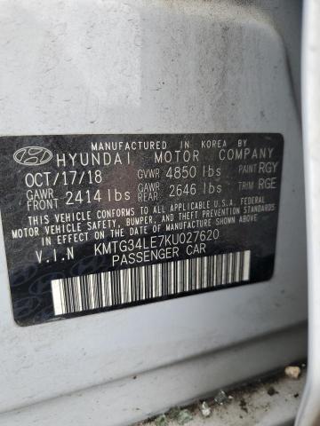 2019 GENESIS G70 PRESTI KMTG34LE7KU027620