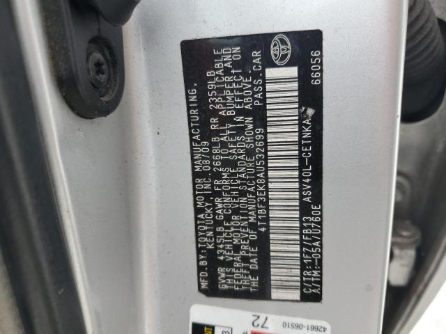 2010 TOYOTA CAMRY BASE - 4T1BF3EK8AU532699