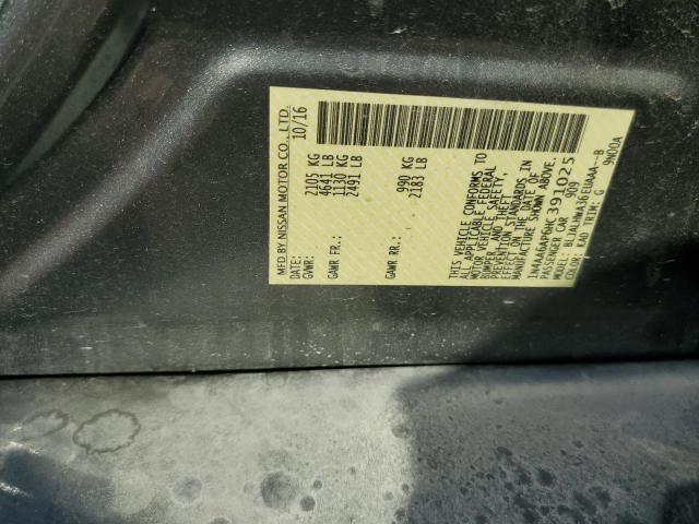 2017 NISSAN MAXIMA 3.5S 1N4AA6AP6HC391025