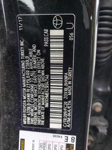 2018 TOYOTA C-HR XLE NMTKHMBX2JR047546