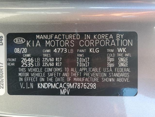 2021 KIA SPORTAGE L - KNDPMCAC9M7876298