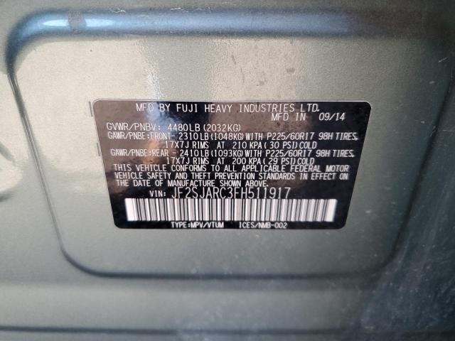 2015 SUBARU FORESTER 2 - JF2SJARC3FH511917