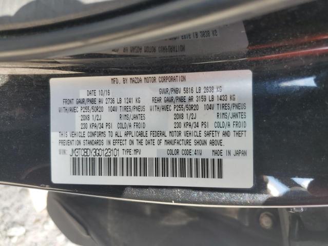2016 MAZDA CX-9 GRAND - JM3TCBDY3G0123101