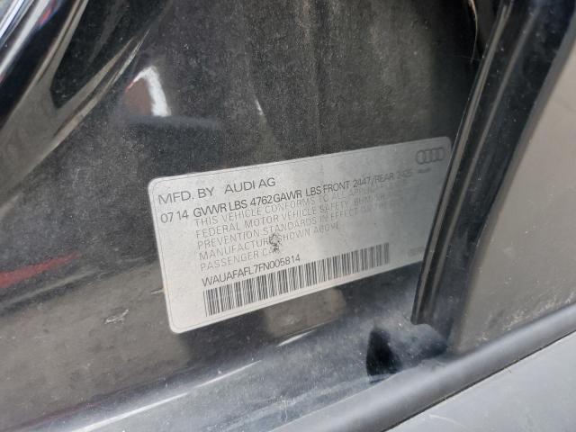2015 AUDI A4 WAUAFAFL7FN005814