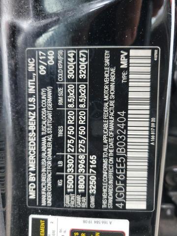 2018 MERCEDES-BENZ GLS 450 4M 4JGDF6EE5JB032404