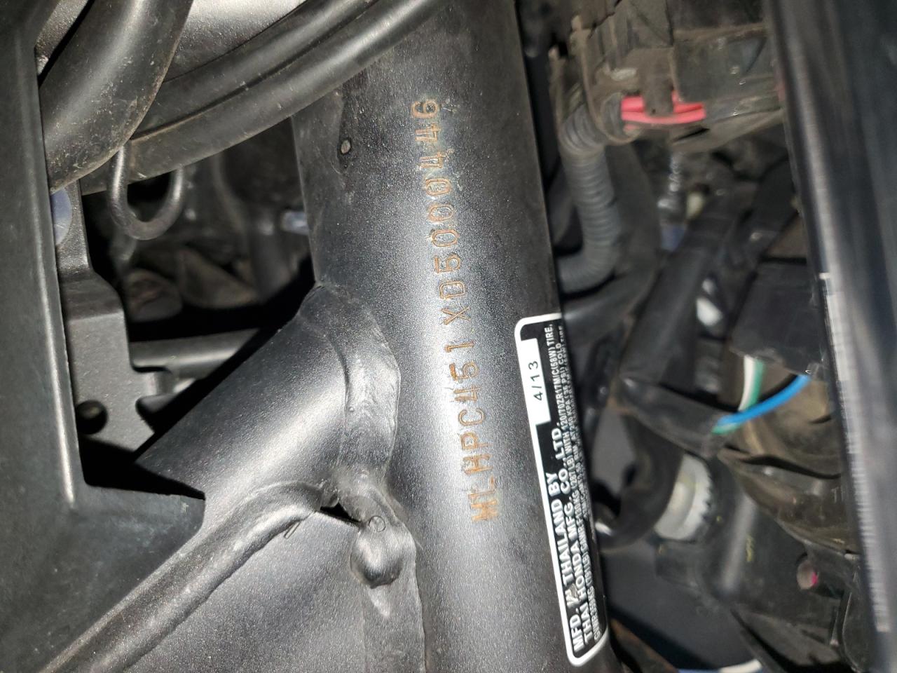 Lot #3256525666 2013 HONDA CB500 F