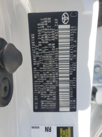 2022 TOYOTA COROLLA SE 5YFS4MCE8NP128804