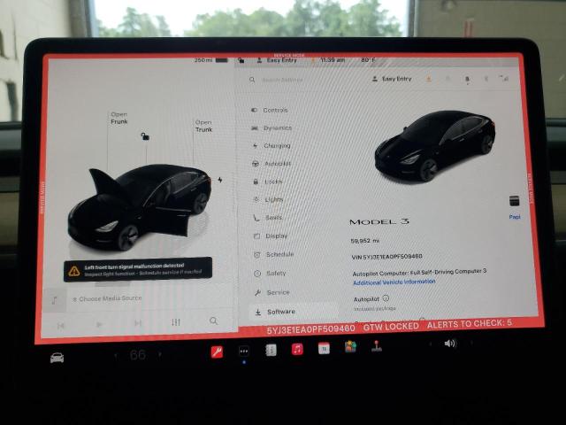 2023 TESLA MODEL 3 5YJ3E1EA0PF509460