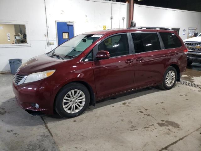 TOYOTA SIENNA XLE 2013 red sports v gas 5TDYK3DC5DS289222 photo #1