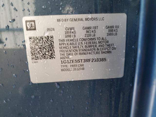 2024 CHEVROLET MALIBU PRE 1G1ZE5ST3RF233385