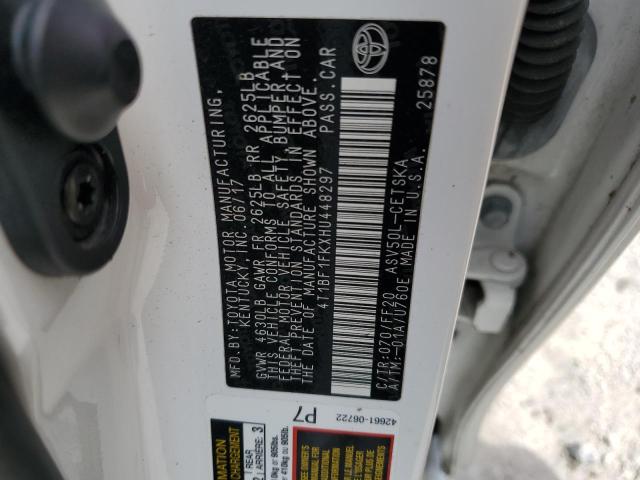 2017 TOYOTA CAMRY LE 4T1BF1FKXHU448297