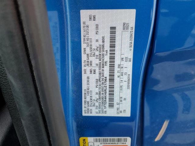 2024 FORD RANGER LAR 1FTER4KH6RLE17964