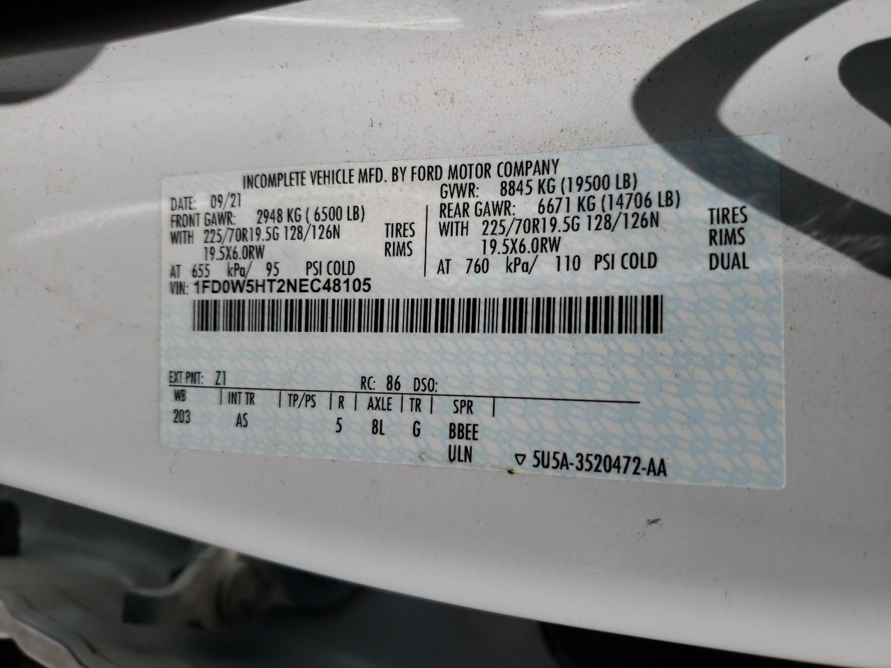 FORD F-550 SUPER DUTY