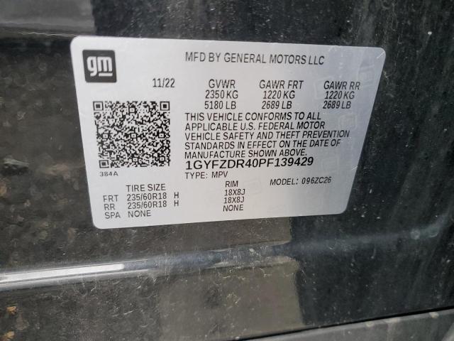 2023 CADILLAC XT4 PREMIU 1GYFZDR40PF139429