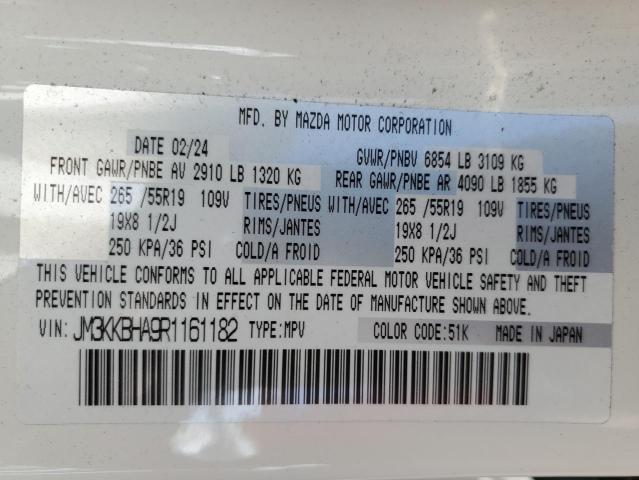 2024 MAZDA CX-90 PREF JM3KKBHA9R1161182