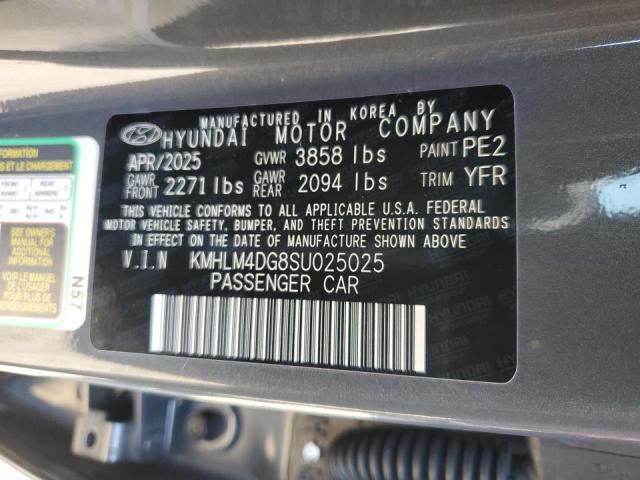 2025 HYUNDAI ELANTRA SEL SPORT KMHLM4DG8SU025025