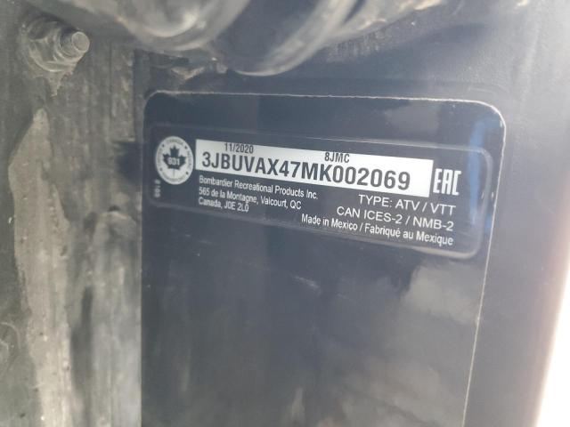 2021 CAN-AM DEFENDER LIMITED HD10 3JBUVAX47MK002069