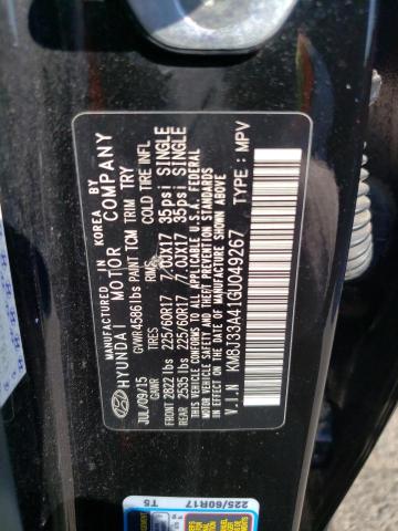 2016 HYUNDAI TUCSON LIM KM8J33A41GU049267