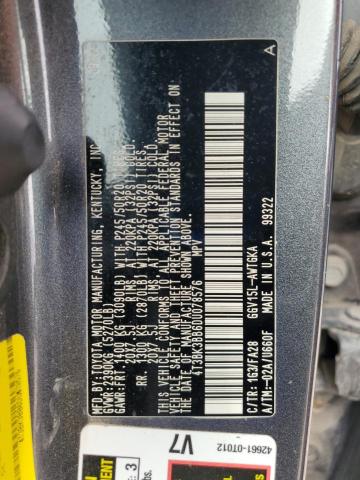 2013 TOYOTA VENZA LE - 4T3BK3BB6DU078576