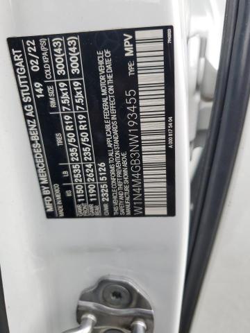 2022 MERCEDES-BENZ GLB 250 W1N4M4GB3NW193455