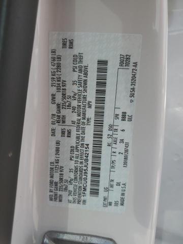 2018 FORD ESCAPE TIT - 1FMCU0J95JUB42154