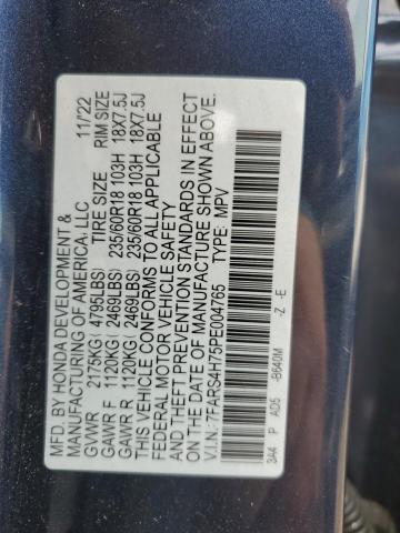 2023 HONDA CR-V EXL 7FARS4H75PE004765