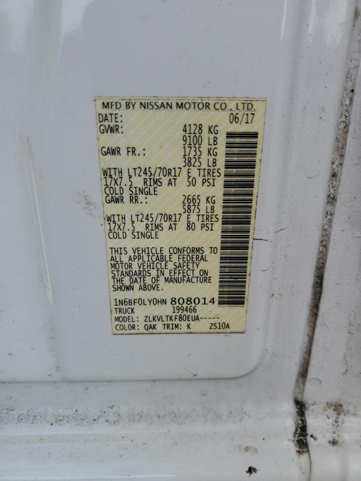 NISSAN NV2500 2500 S