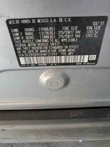 2017 HONDA HR-V EX 3CZRU6H50HM721050