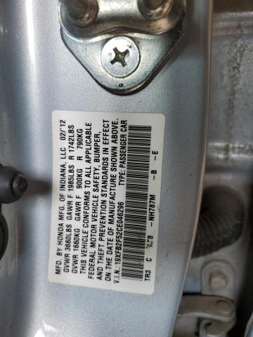 2012 HONDA CIVIC LX - 19XFB2F52CE046296