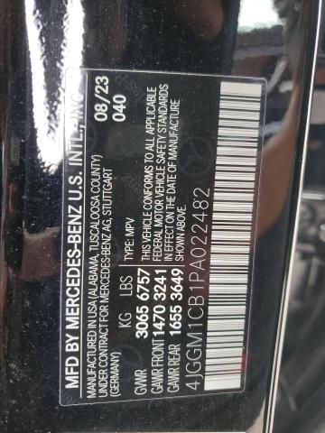 2023 MERCEDES-BENZ EQE SUV 35 4JGGM1CB1PA022482