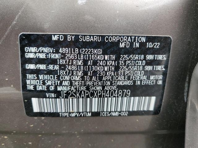 2023 SUBARU FORESTER L JF2SKAPCXPH404879