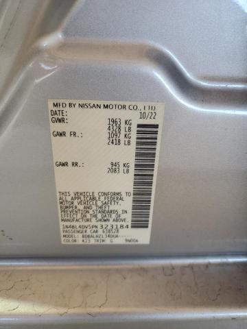 2023 NISSAN ALTIMA SV 1N4BL4DV5PN323184
