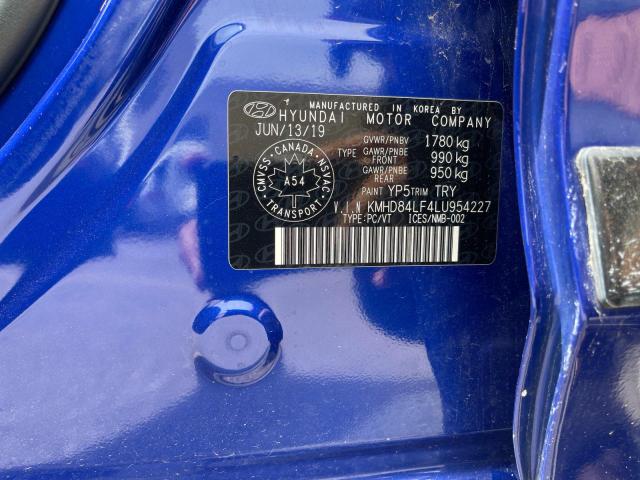 2020 HYUNDAI ELANTRA SE - KMHD84LF4LU954227