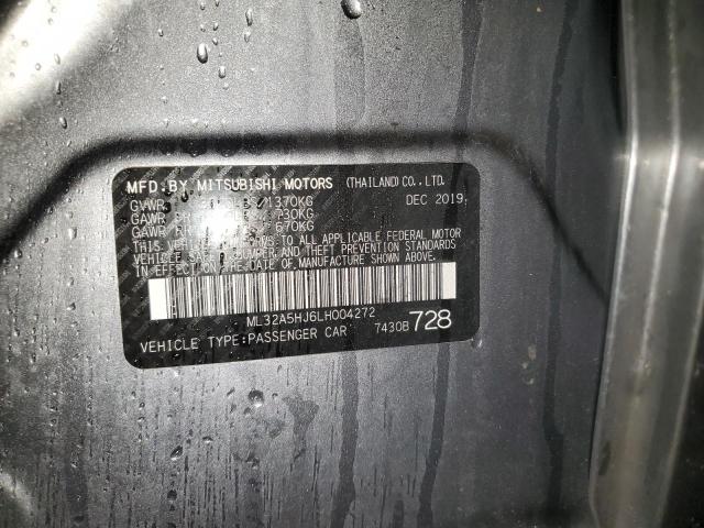 2020 MITSUBISHI MIRAGE LE ML32A5HJ6LH004272