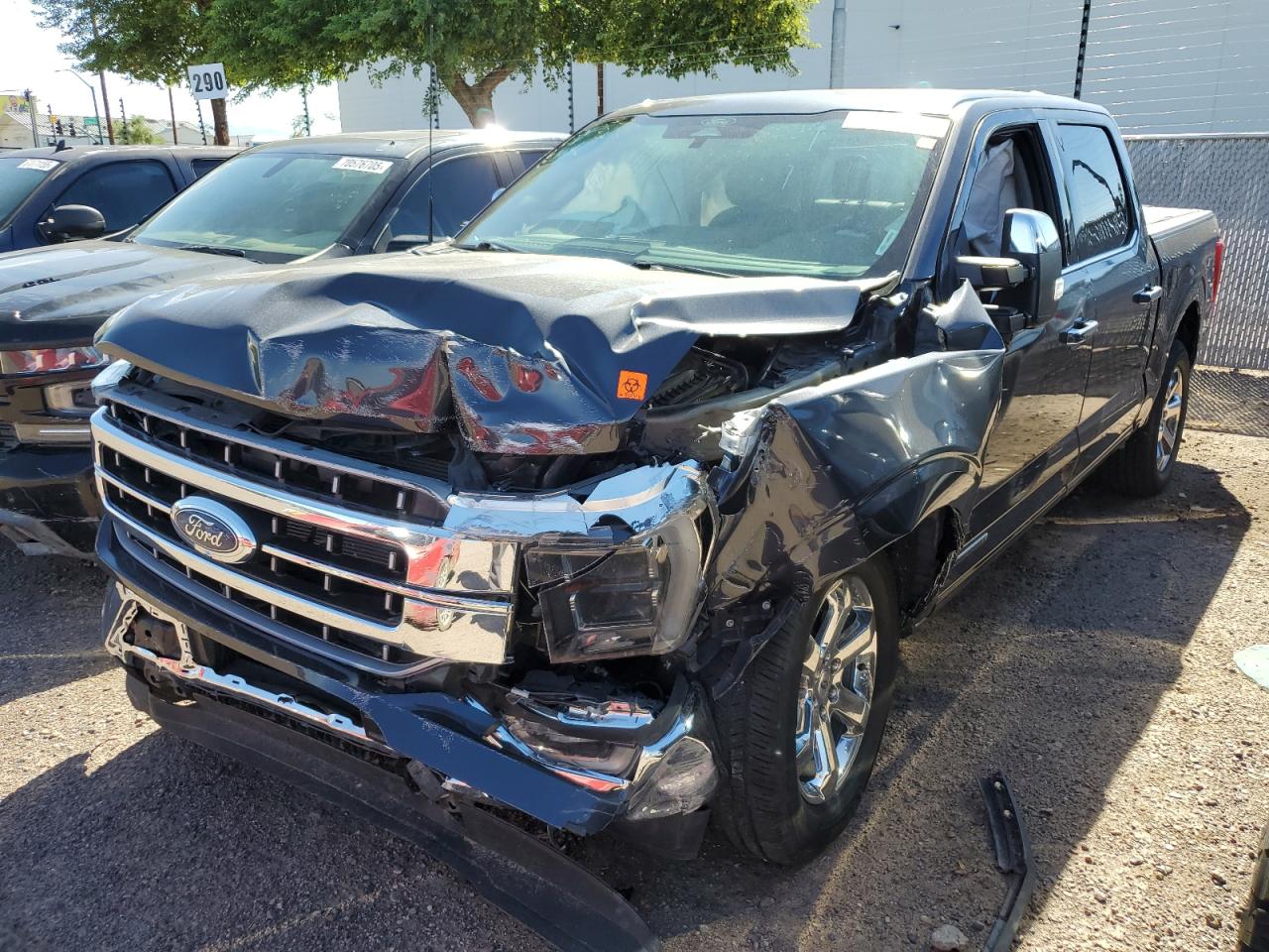 Lot #3291186996 2022 FORD F150 SUPER