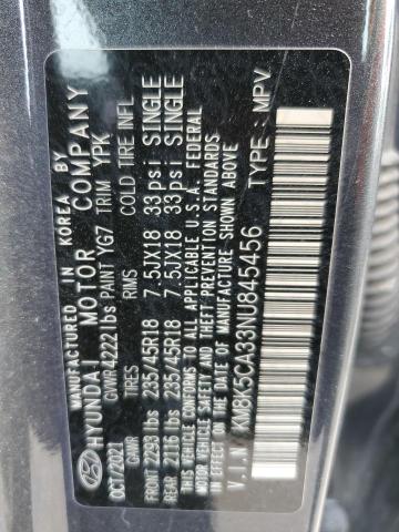 2022 HYUNDAI KONA LIMIT KM8K5CA33NU845456
